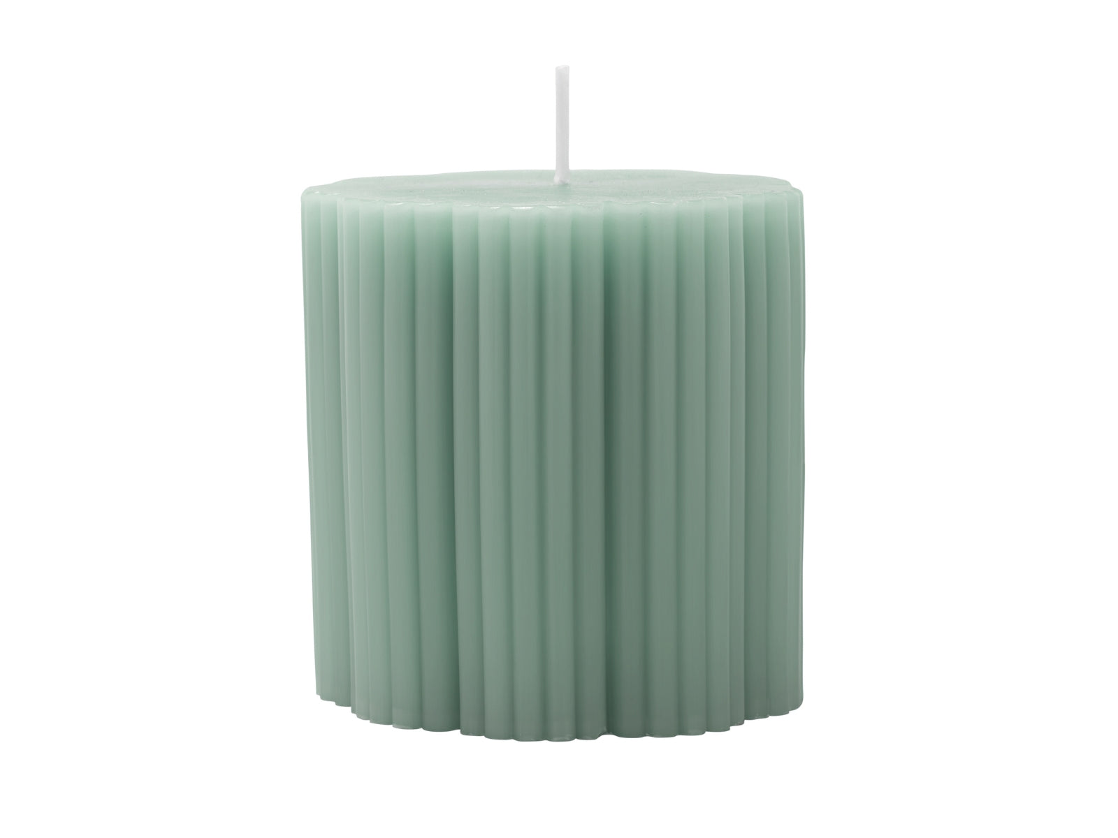 Villeroy & Boch Fleur Accessoires vert Stumpenkerze 7,5cm - Produktbild 1