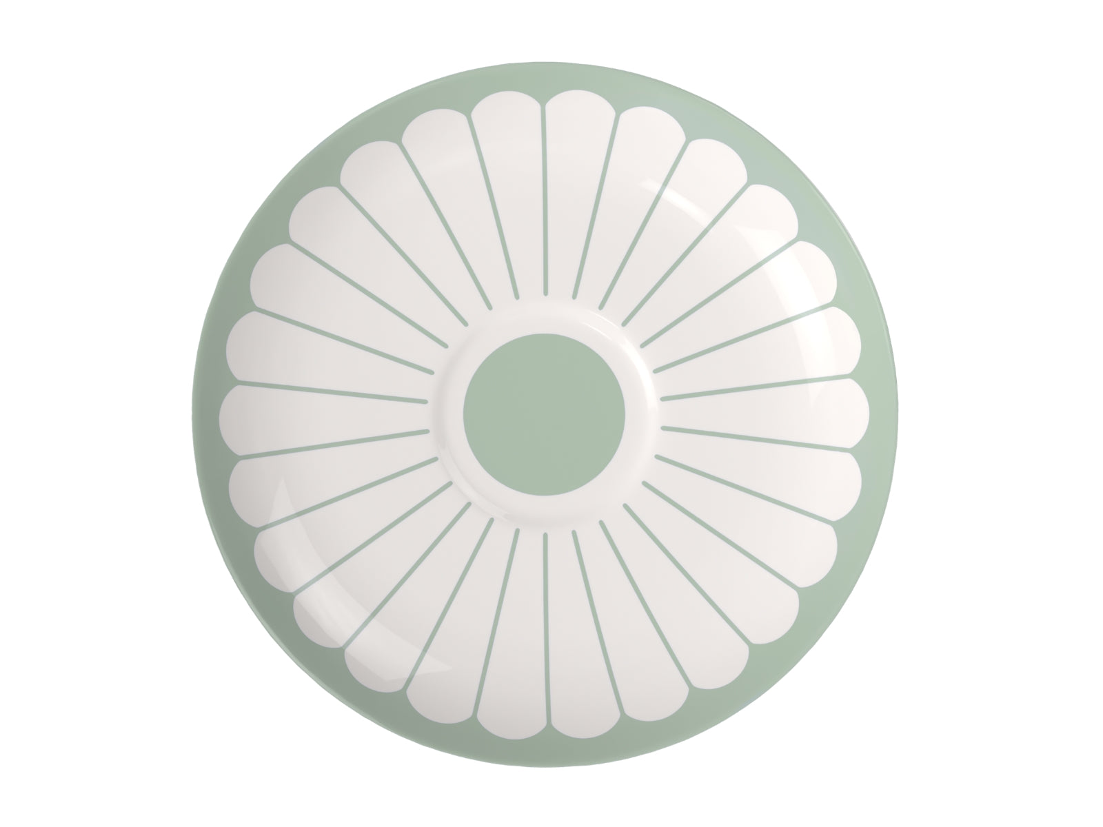 Villeroy & Boch Fleur vert Cappuccino-Untertasse 17,5cm - Produktbild 1