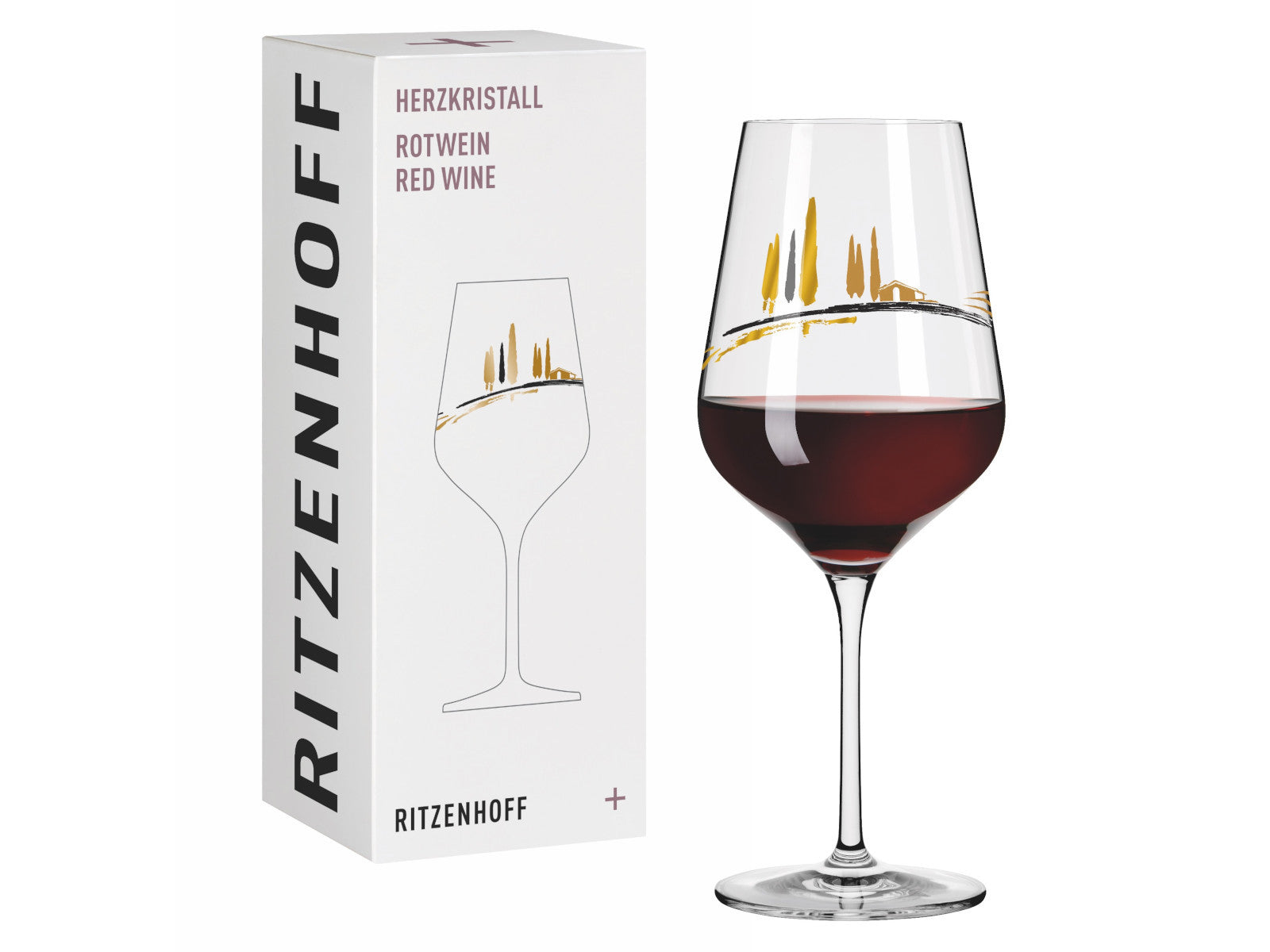 Ritzenhoff Herzkristall Rotweinglas (C. Oliveira) #11 F25 Freisteller 4