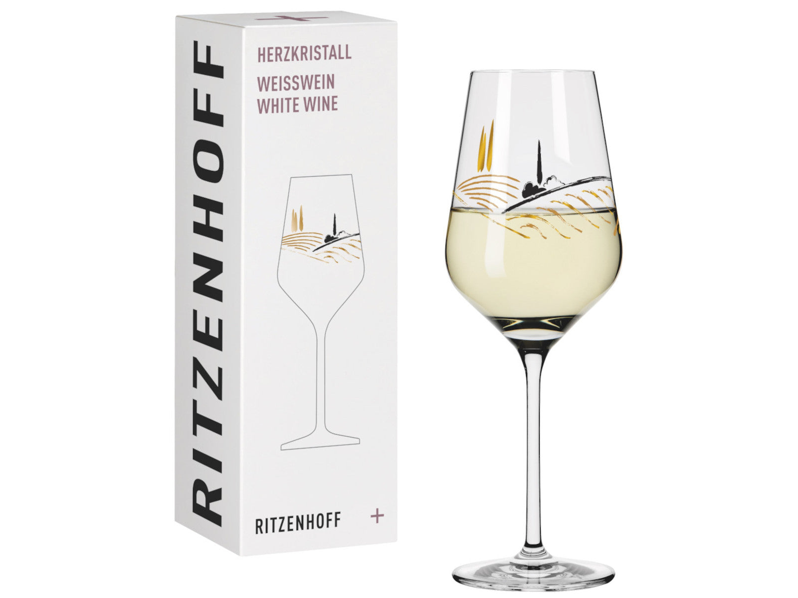 Ritzenhoff Herzkristall Weißweinglas (C. Oliveira) #11 F25 Freisteller 4