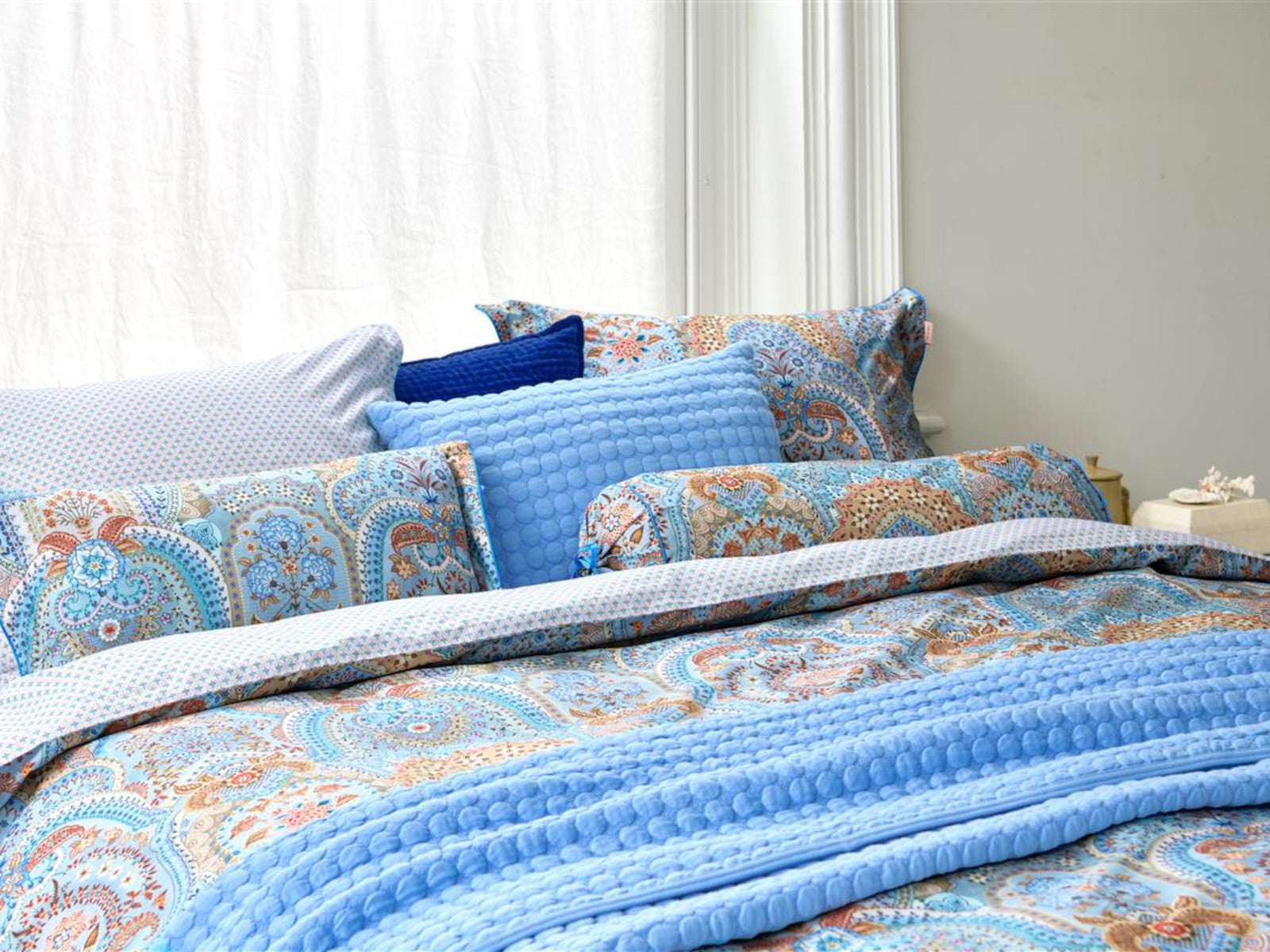 PIP STUDIO Jabali Bettwäsche blau 135x200cm (1 Set) Lifestyle 4