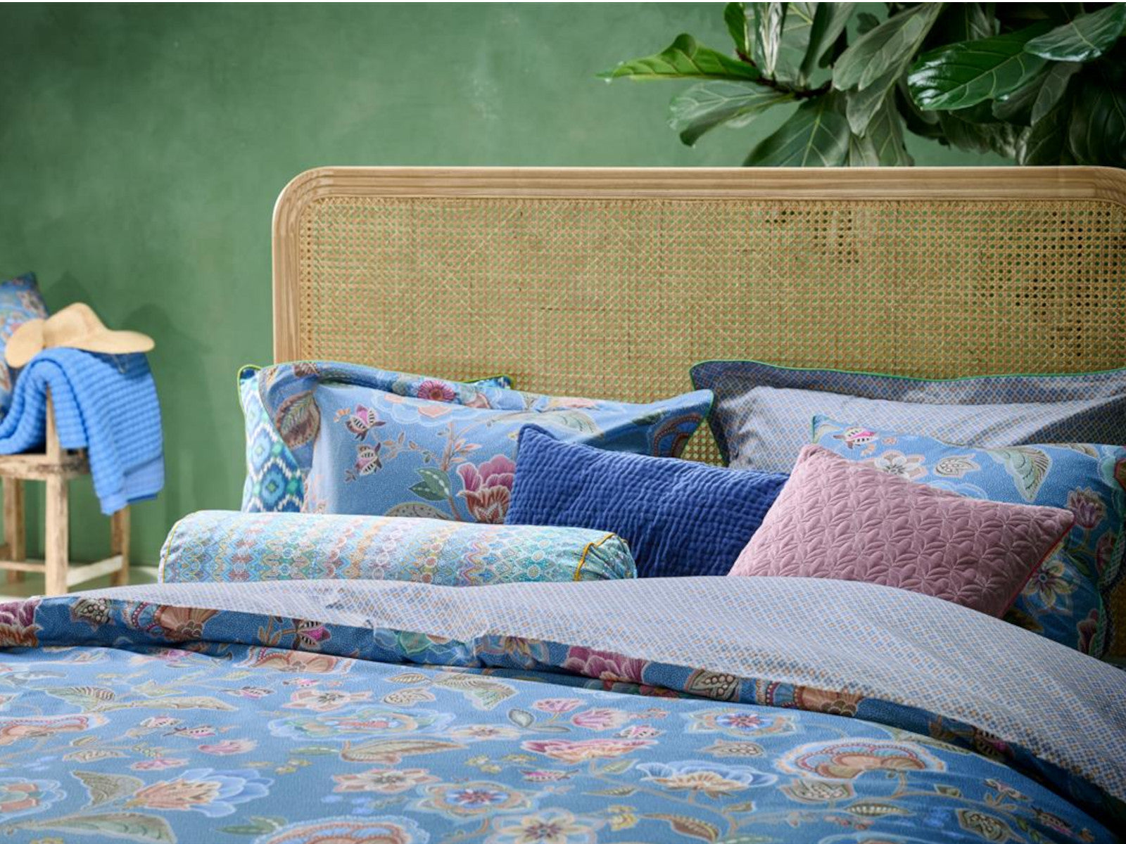 PIP STUDIO Matata Bettwäsche blau 135x200cm (1 Set) Lifestyle 2