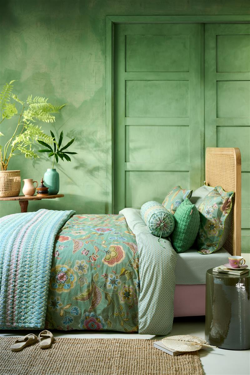 PIP STUDIO Matata Bettwäsche grün 135x200cm (1 Set) Lifestyle 1