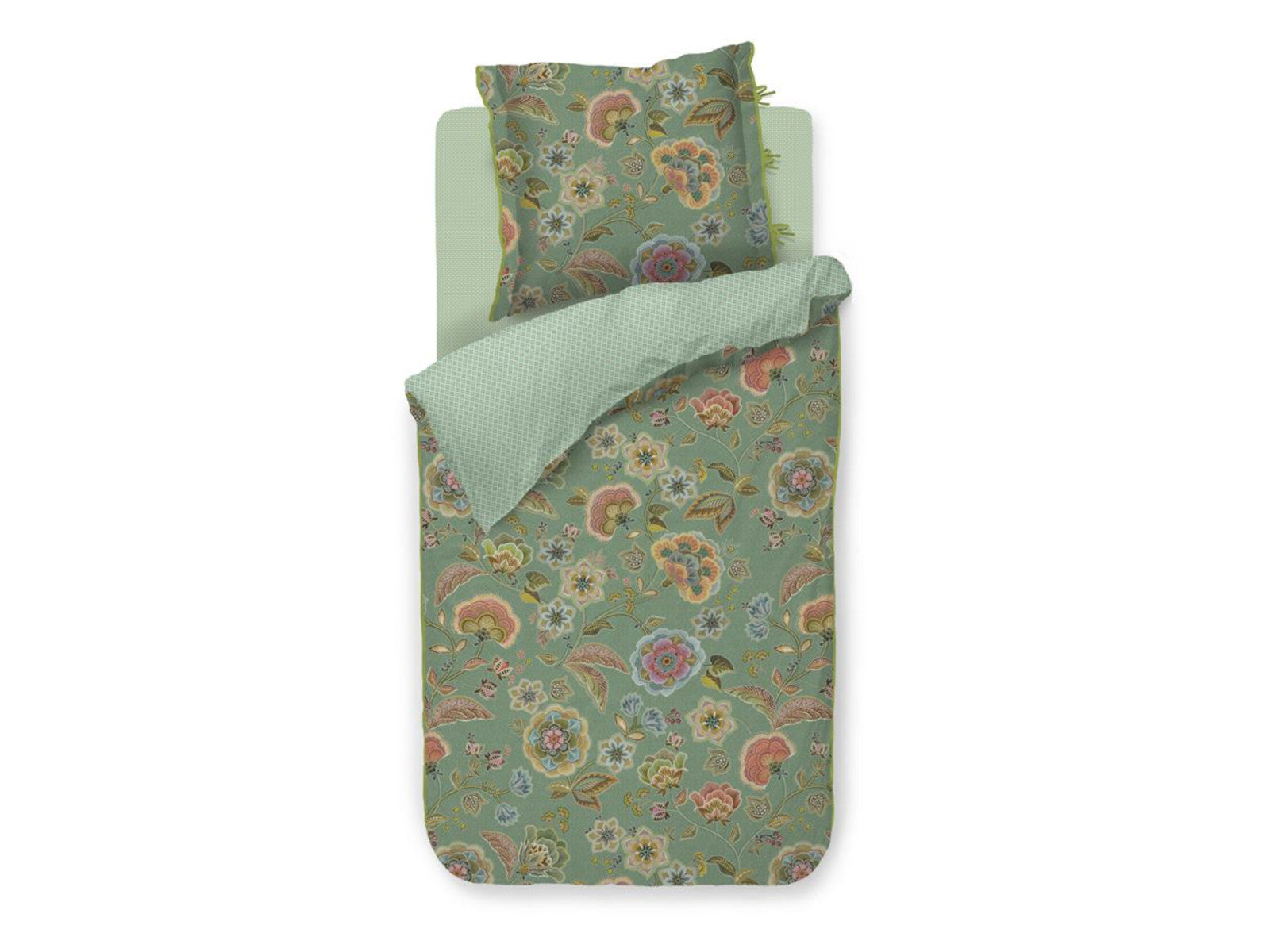 PIP STUDIO Matata Bettwäsche grün 135x200cm (1 Set) Freisteller 1