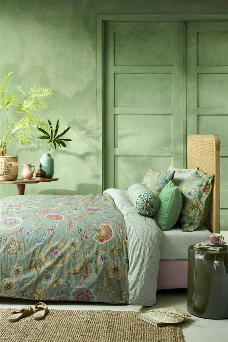 PIP STUDIO Matata Bettwäsche grün 155x220cm (1 Set) Lifestyle 1