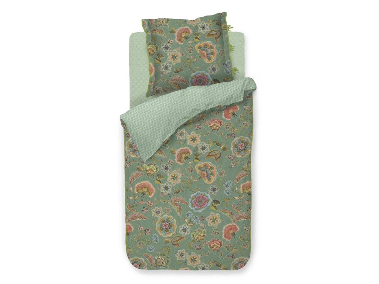 PIP STUDIO Matata Bettwäsche grün 155x220cm (1 Set) Freisteller 1