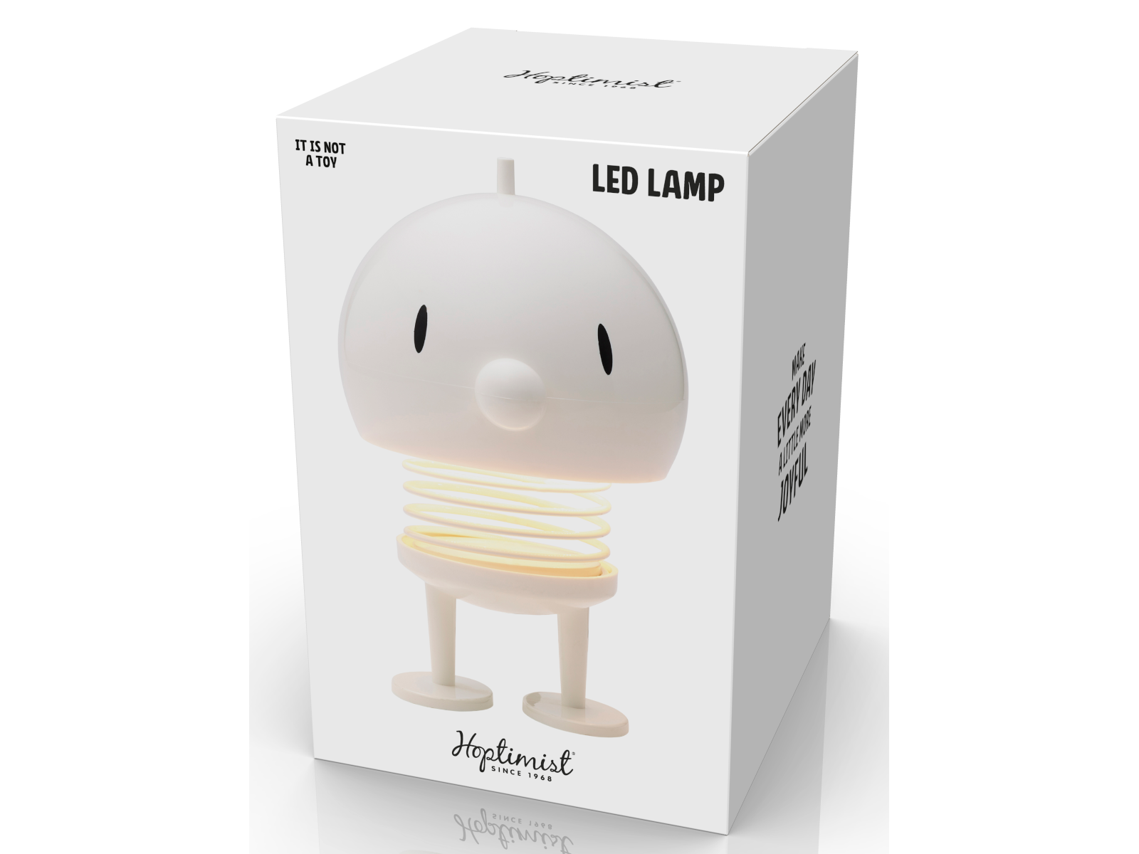 Hoptimist LED Lampe L White 15cm Freisteller 2