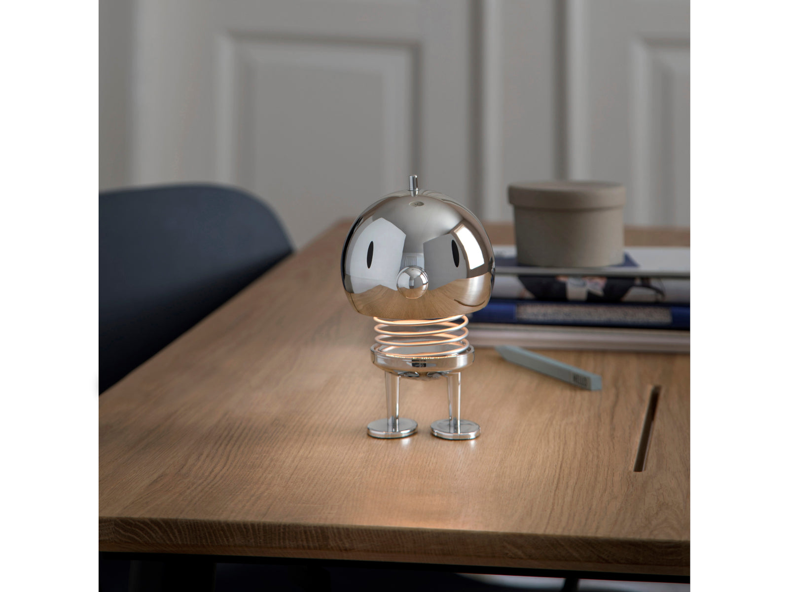 Hoptimist LED Lampe L Chrome 15cm Lifestyle 2