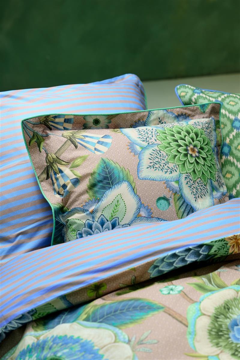 PIP STUDIO Viva La Vida Kissen blau 45x45cm (1 Stück) Lifestyle 1