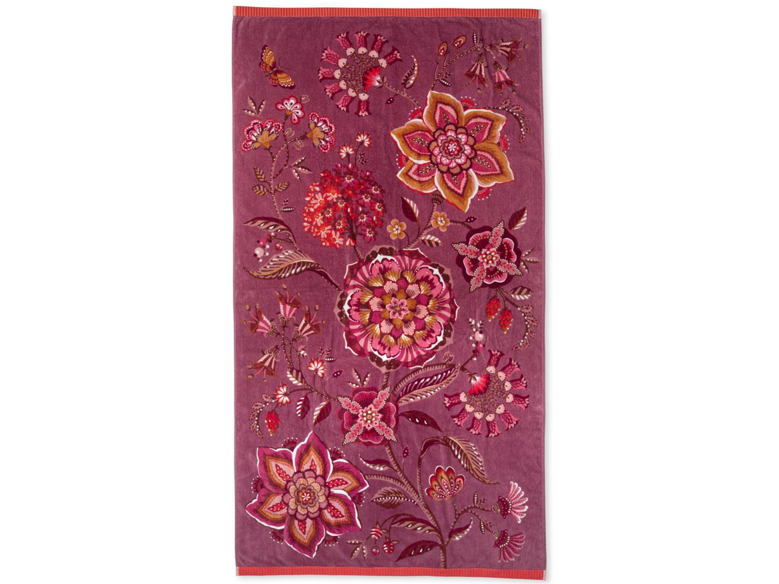 PIP STUDIO Viva la Vida lila Badetuch 100x180cm  (1 Stück) Freisteller1