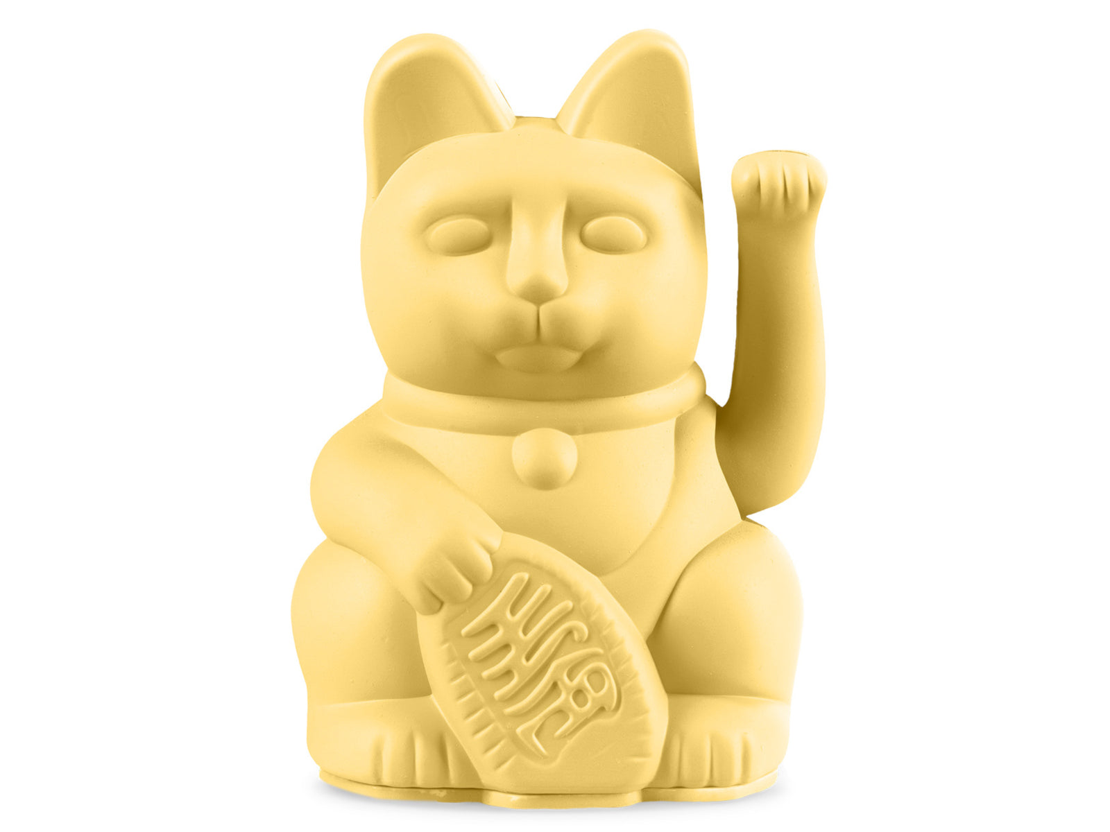 Donkey Products Lucky Cat Mini Winkekatze gelb 10cm Freisteller 1