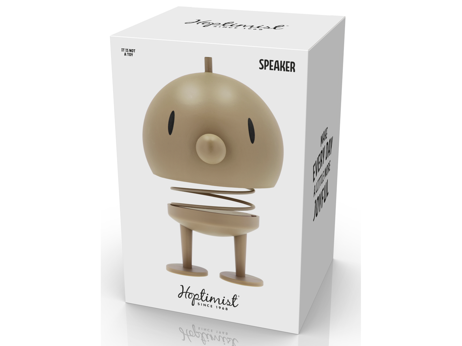 Hoptimist Speaker XL Soft Latte 23cm Freisteller 2