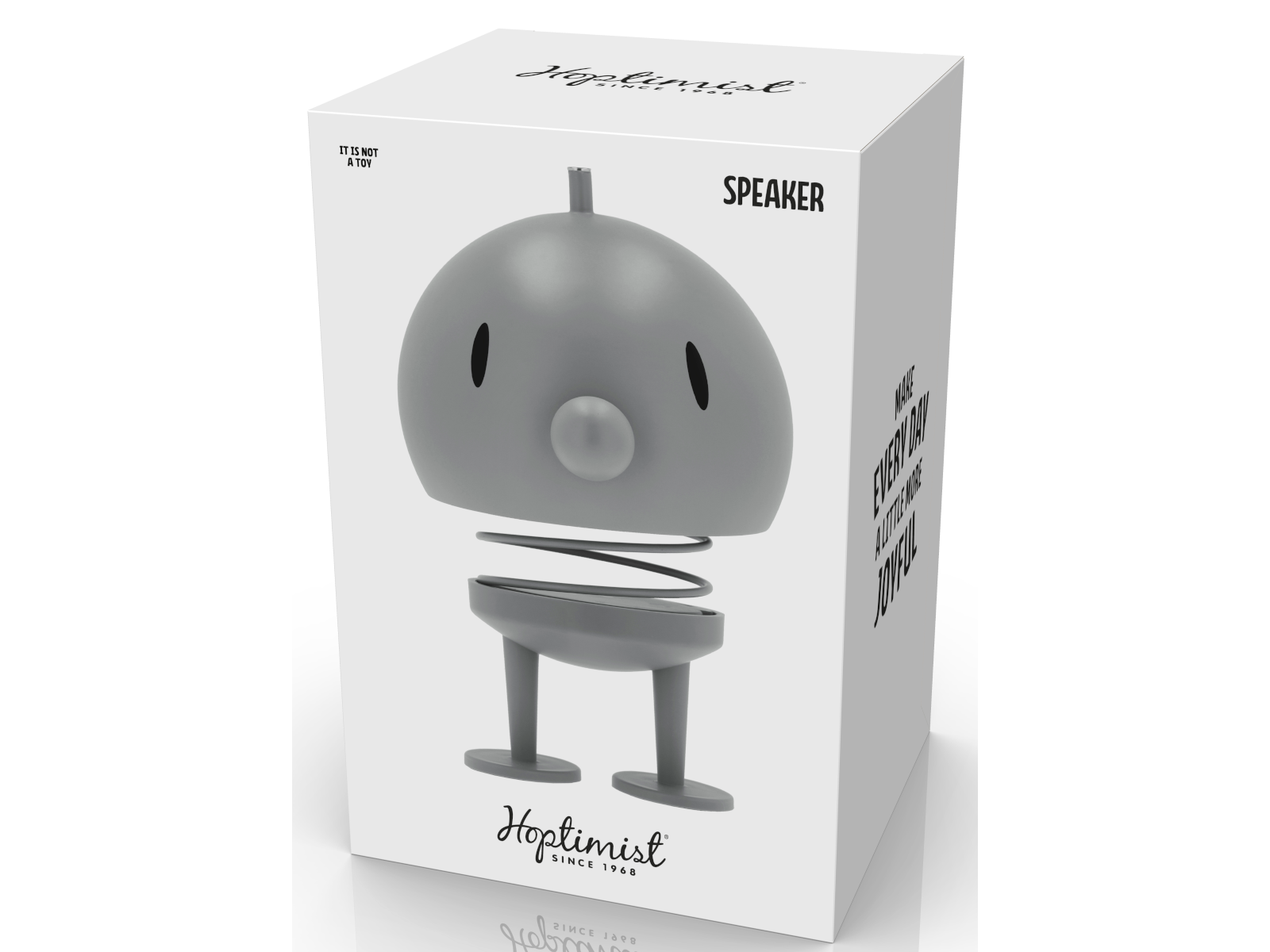 Hoptimist Speaker XL Soft Grey 23cm Freisteller 2