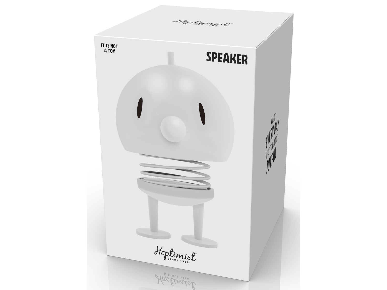 Hoptimist Speaker L Soft White 15cm Freisteller 2