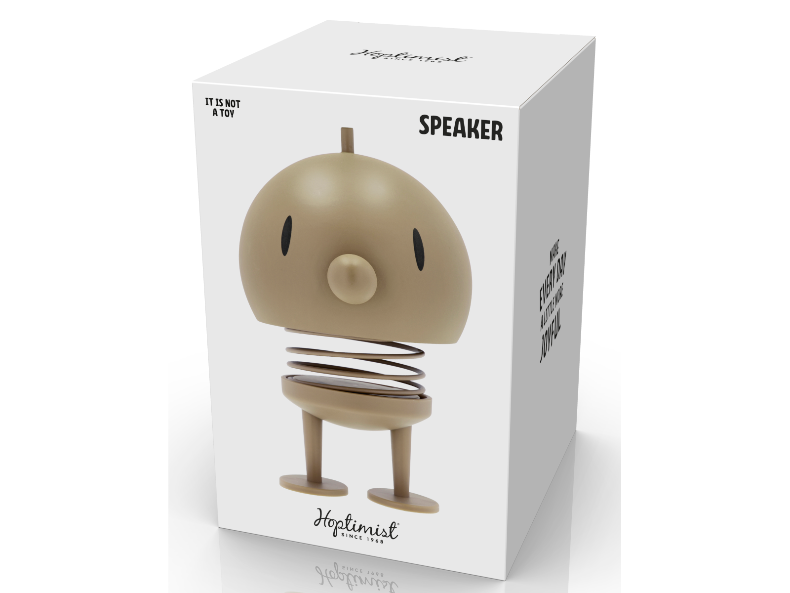 Hoptimist Speaker L Soft Latte 15cm Freisteller 2
