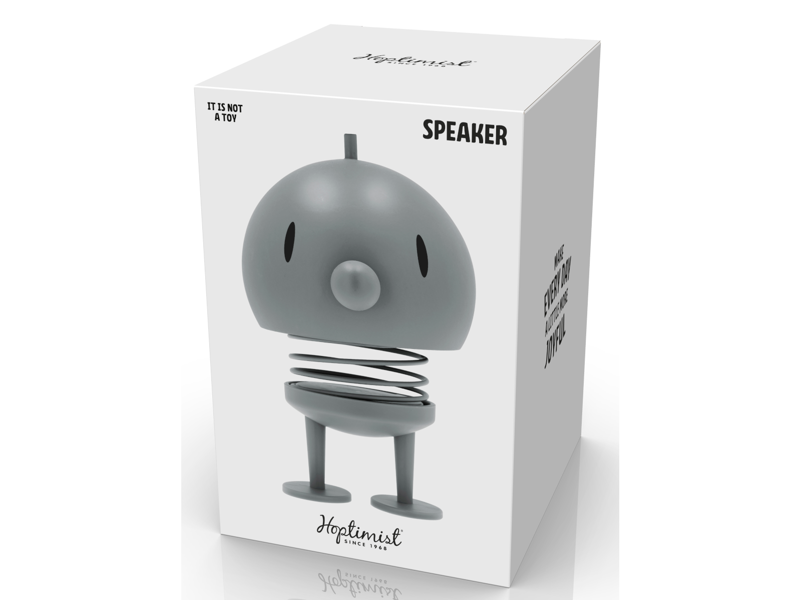 Hoptimist Speaker L Soft Grey 15cm freisteller 2