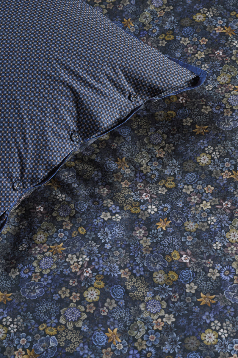 Pip Studio Tutti I Fiori Bettwäsche dunkelblau 135x200cm (1 Stück) Lifestyle 5