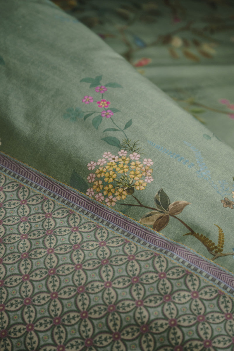 Pip Studio Bustani Bettwäsche grün 135x200cm (1 Stück) Lifestyle 4