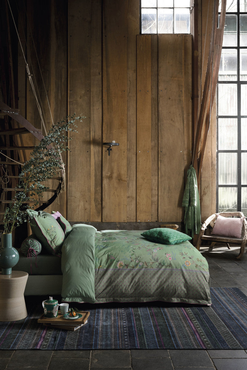 Pip Studio Bustani Bettwäsche grün 135x200cm (1 Stück) Lifestyle 1