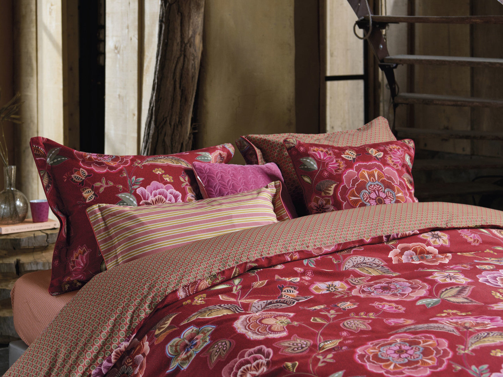 Pip Studio Matata Bettwäsche rot 135x200cm (1 Stück) Lifestyle 3