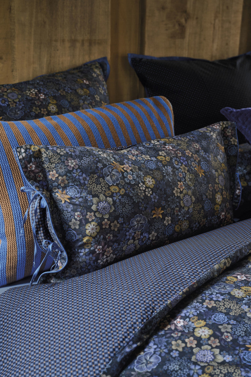 Pip Studio Tutti i Fiori Kissen dunkelblau 35x60cm (1 Stück) Lifestyle 