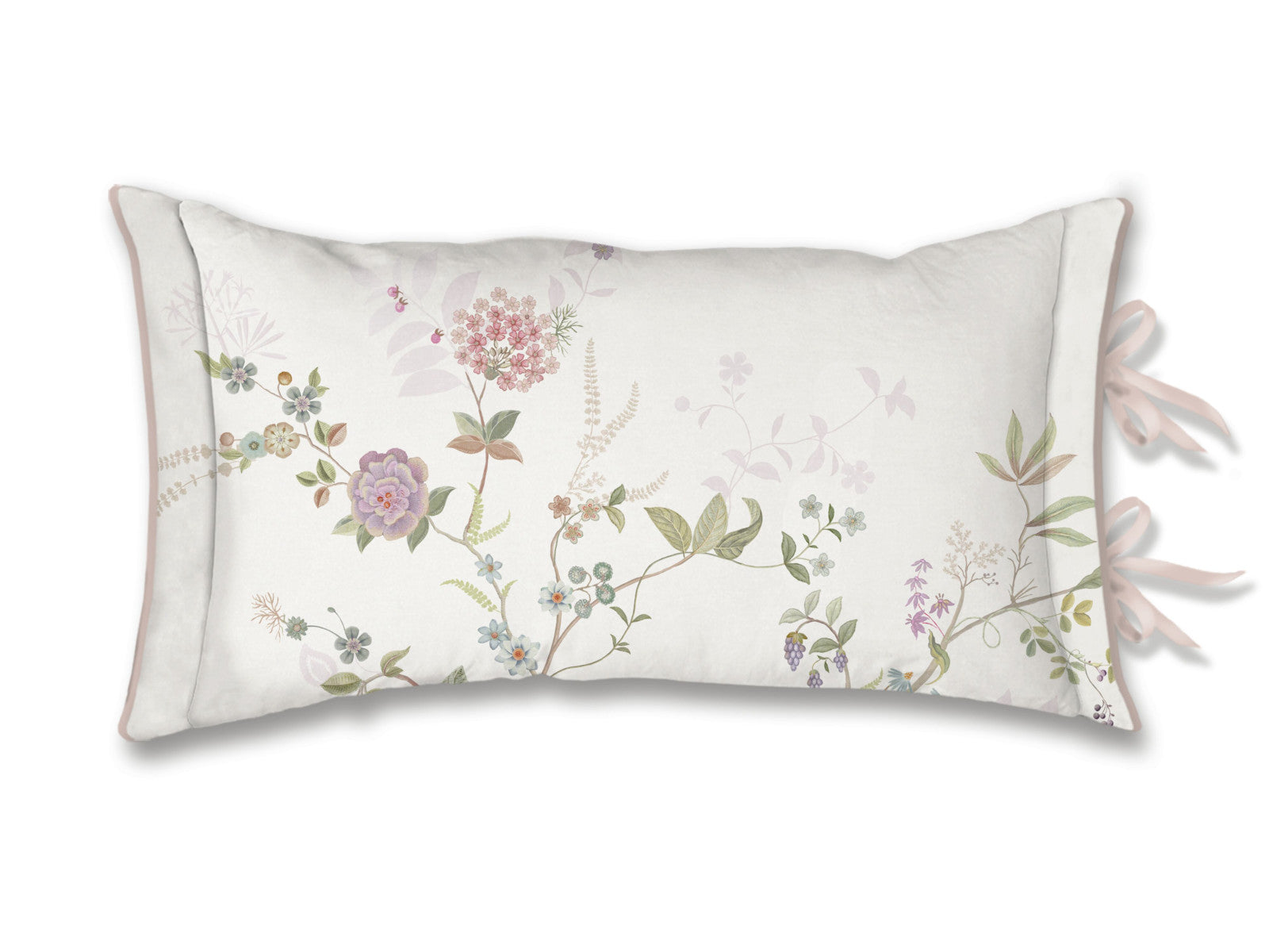 Pip Studio Bustani Kissen weiß 35x60cm (1 Stück) Freisteller 