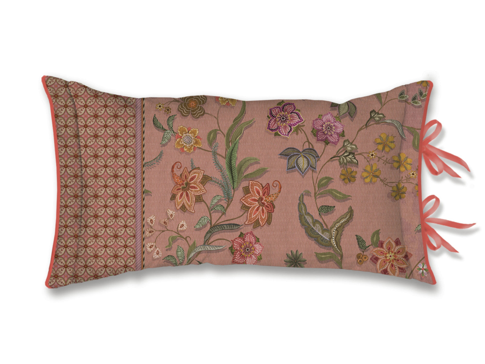 Pip Studio Coco Flower Kissen koralle 35x60cm (1 Stück) Freisteller 