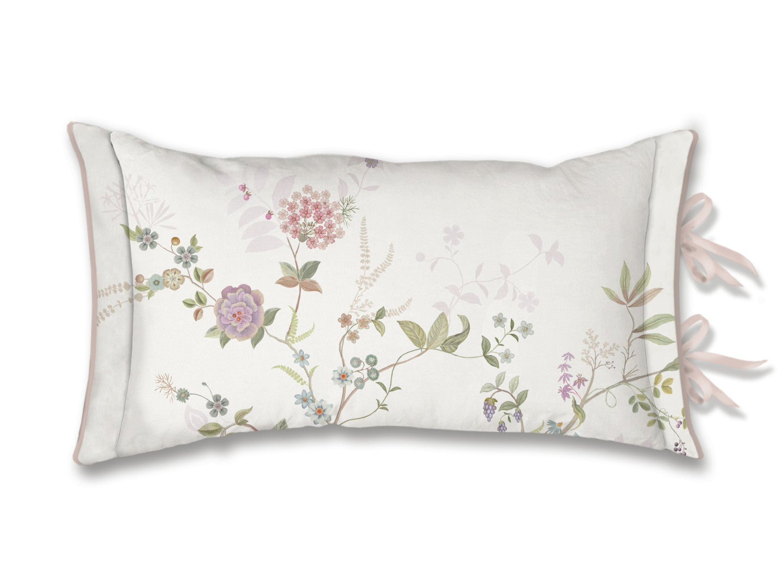 Pip Studio Bustani Kissen weiß 45x70cm (1 Stück) Freisteller 