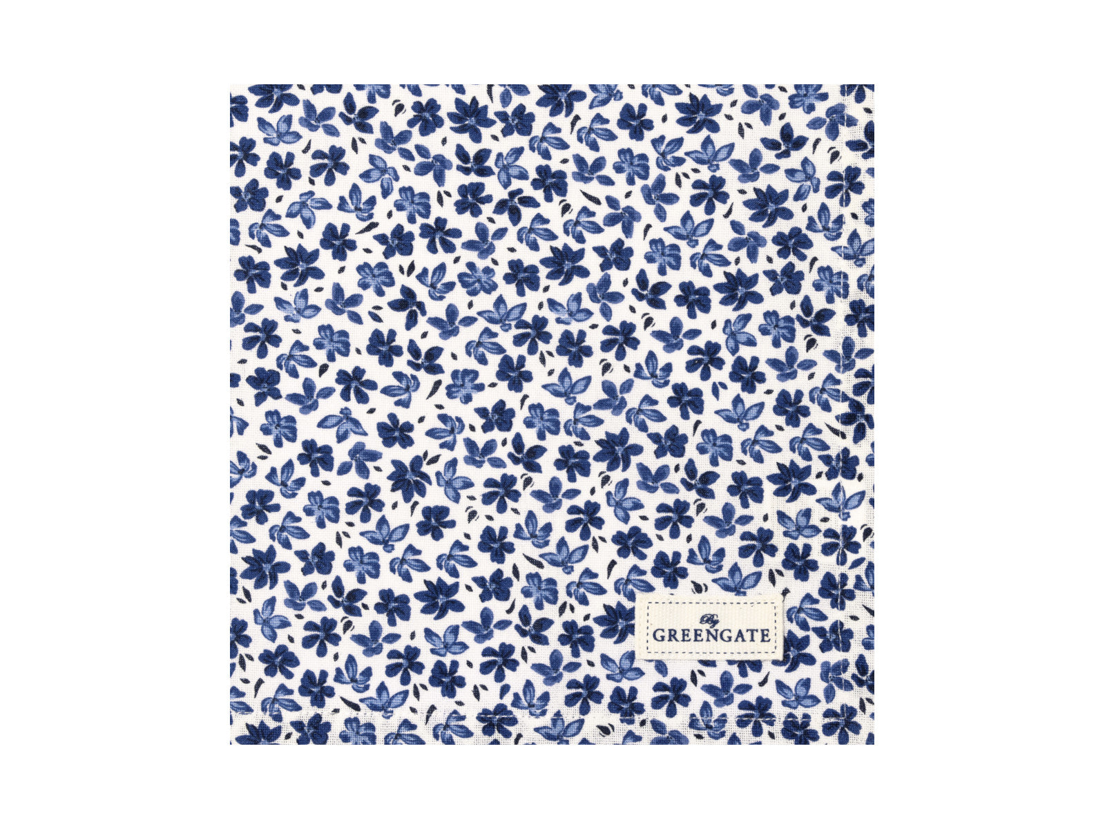 Greengate Dahla Stoffserviette white 40x40cm Freisteller
