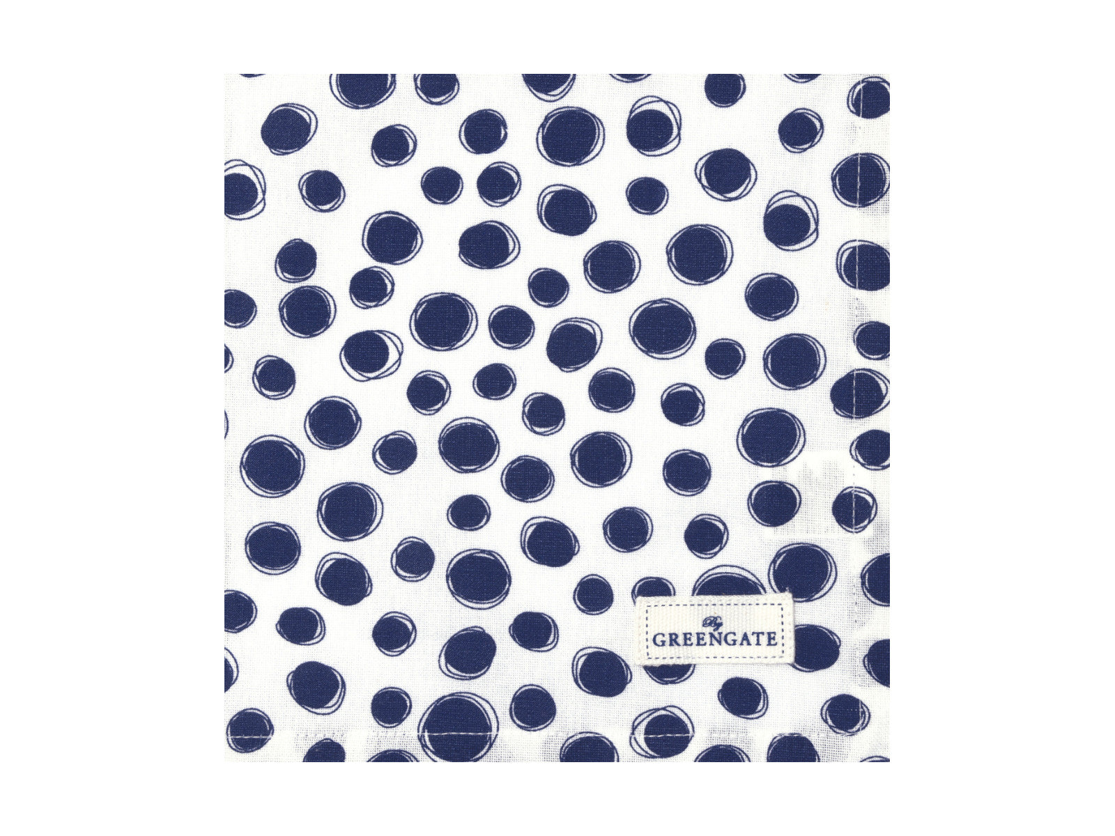 Greengate Tippa Stoffserviette blue 40x40cm Freisteller