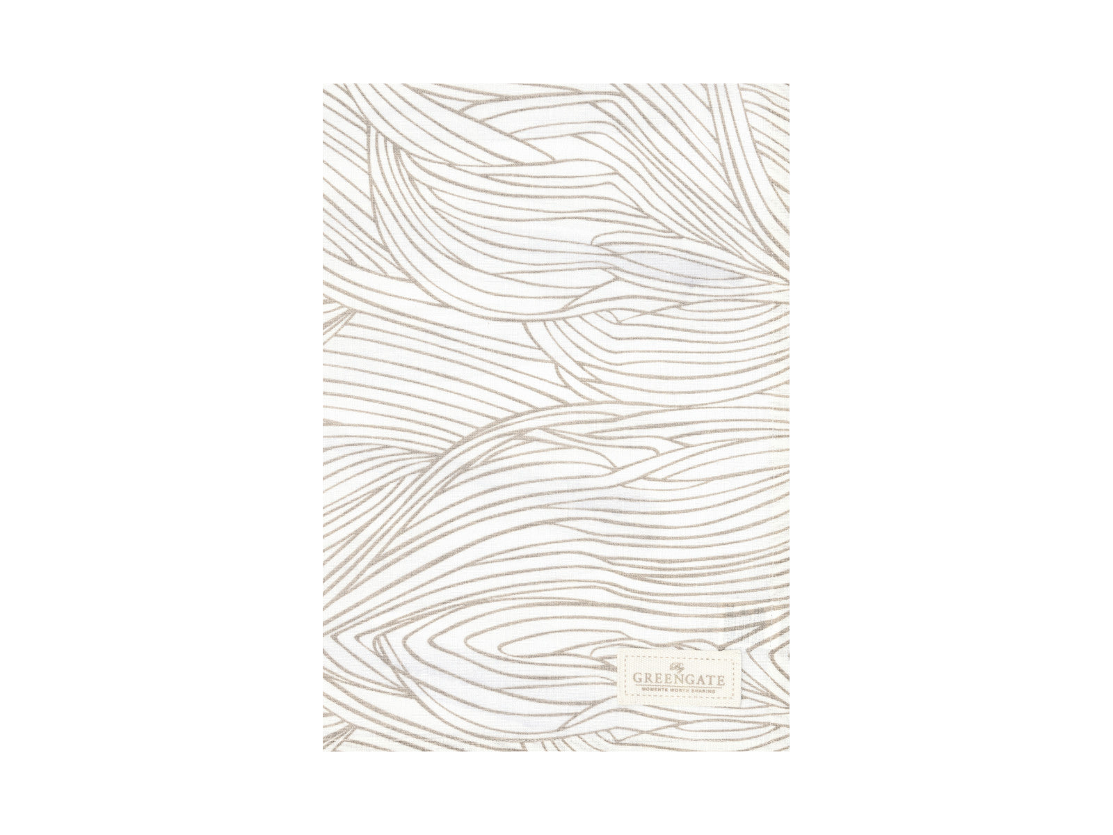 Greengate Wilja Geschirrtuch beige 70x50cm Freisteller 1