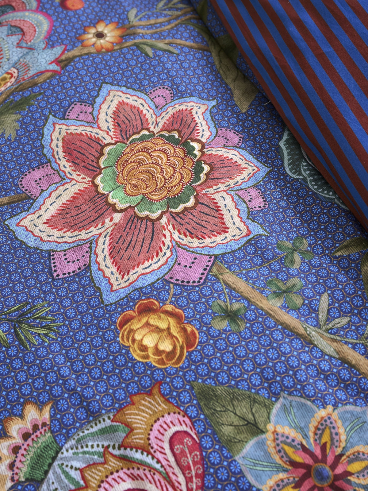 Pip Studio Bombay Bold Bettwäsche blau 135x200cm (1 Stück) Lifestyle 5