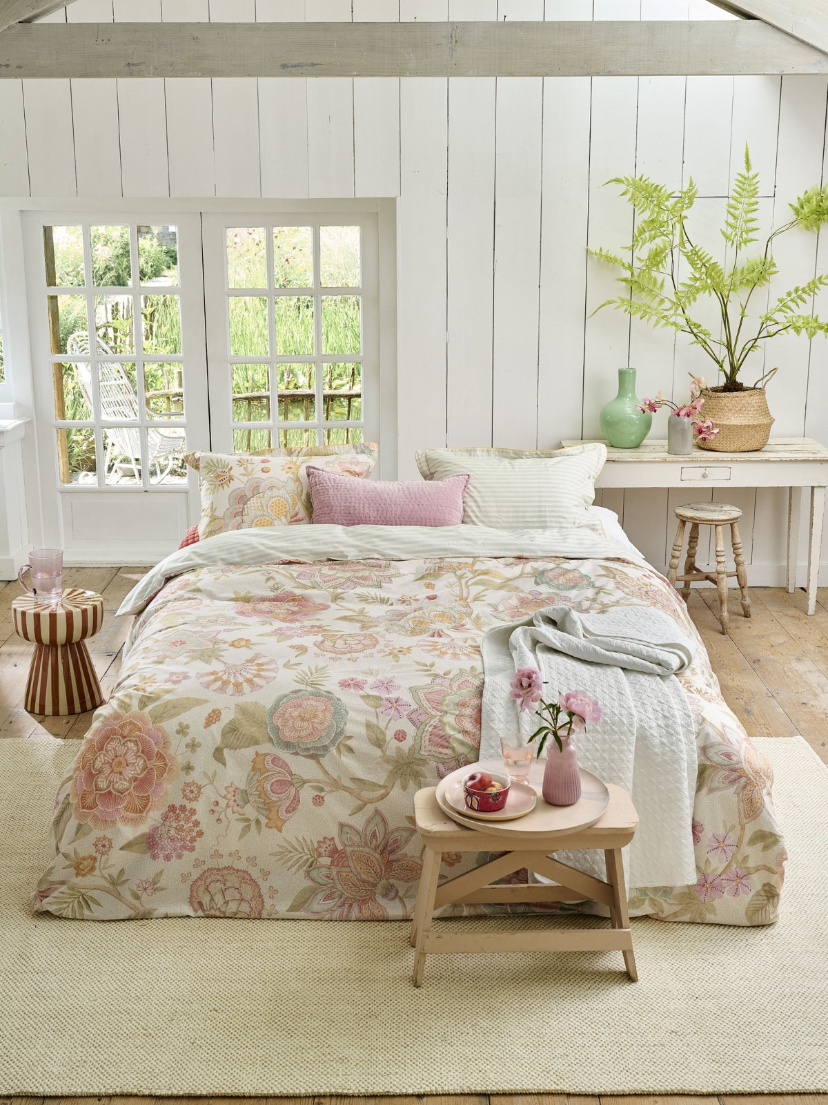 Pip Studio Bombay Bold Bettwäsche off-white 135x200cm (1 Stück) - Produktbild 3