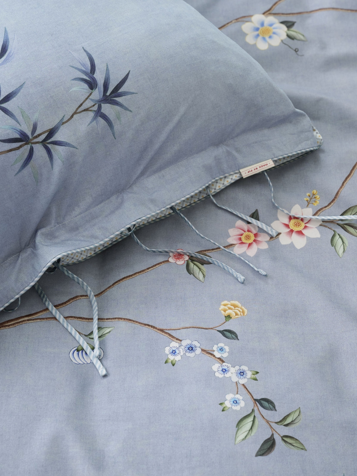 Pip Studio Bamboo Blossom Bettwäsche blau 135x200cm (1 Stück) Lifestyle 4