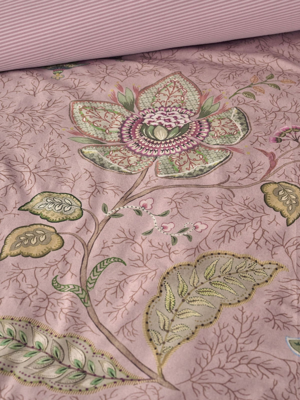 Pip Studio Mumbai Morning Bettwäsche pink 135x200cm (1 Stück) - Produktbild 7