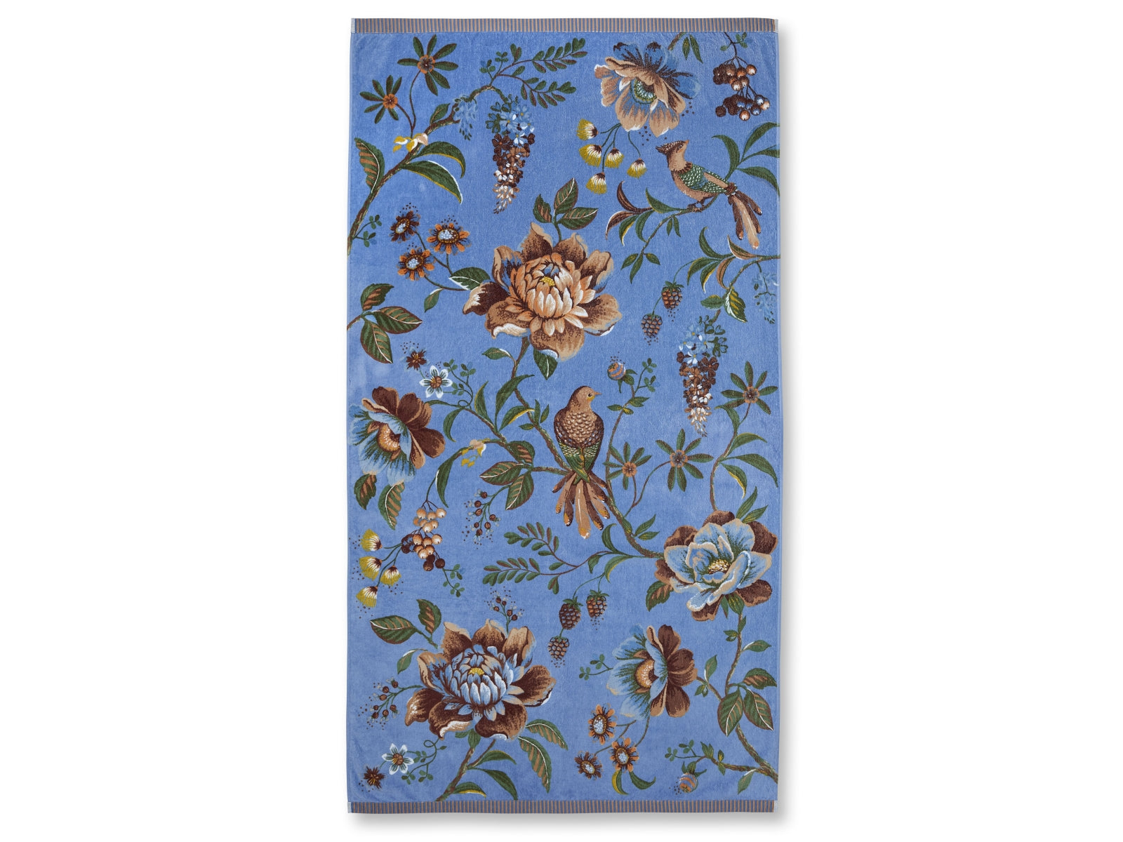 Pip Studio Secret Garden Strandtuch blau 100x180cm (1 Stück) Freisteller 1