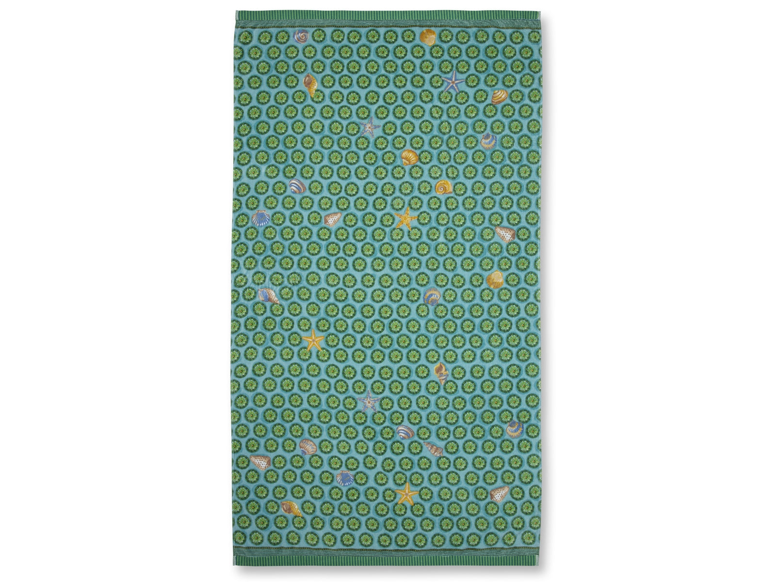 Pip Studio Sea Dots Strandtuch grün 100x180cm (1 Stück) Freisteller 1