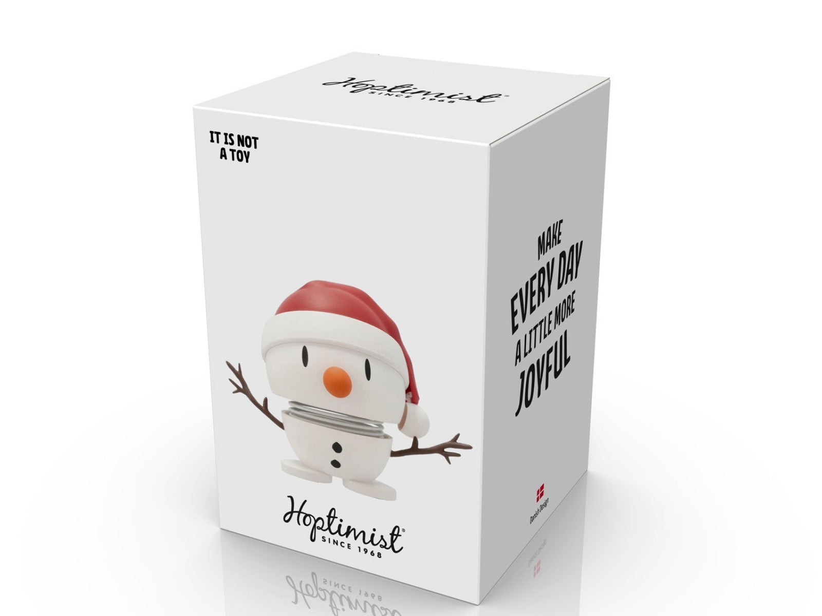 Hoptimist Soft Santa Snowman S white 6,9cm - Produktbild 2