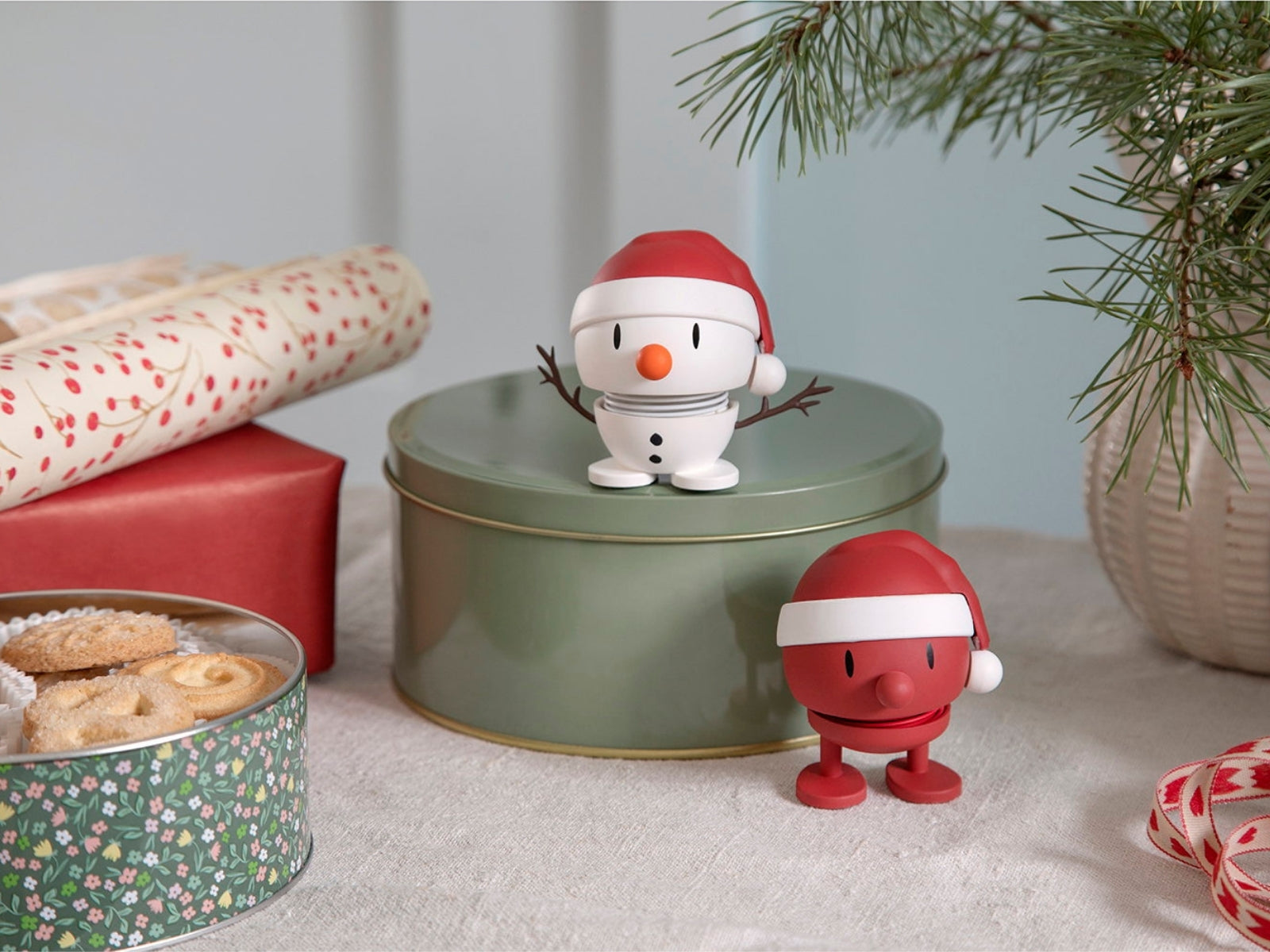 Hoptimist Soft Santa Snowman S white 6,9cm - Produktbild 5