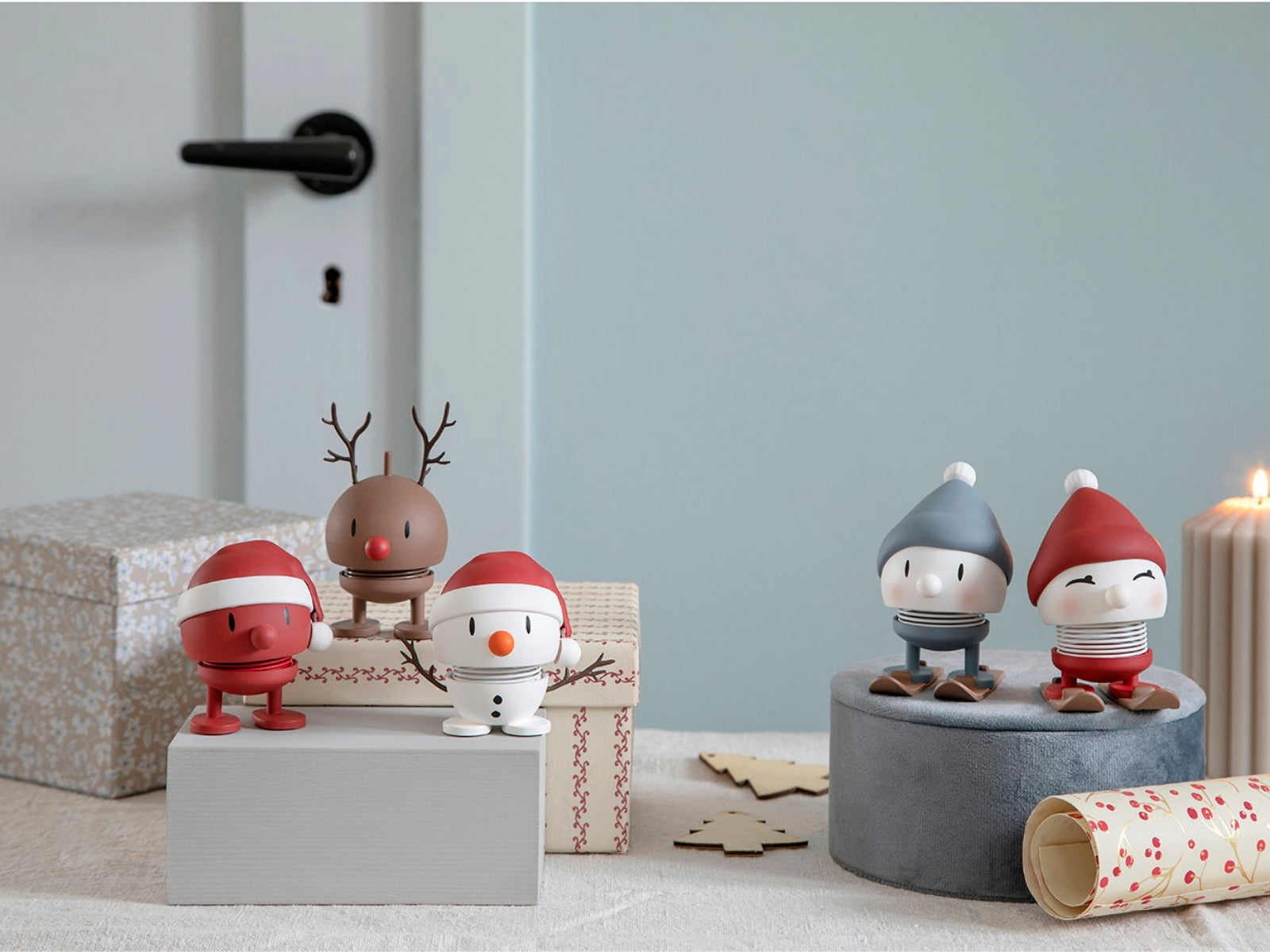Hoptimist Soft Santa Snowman S white 6,9cm - Produktbild 7
