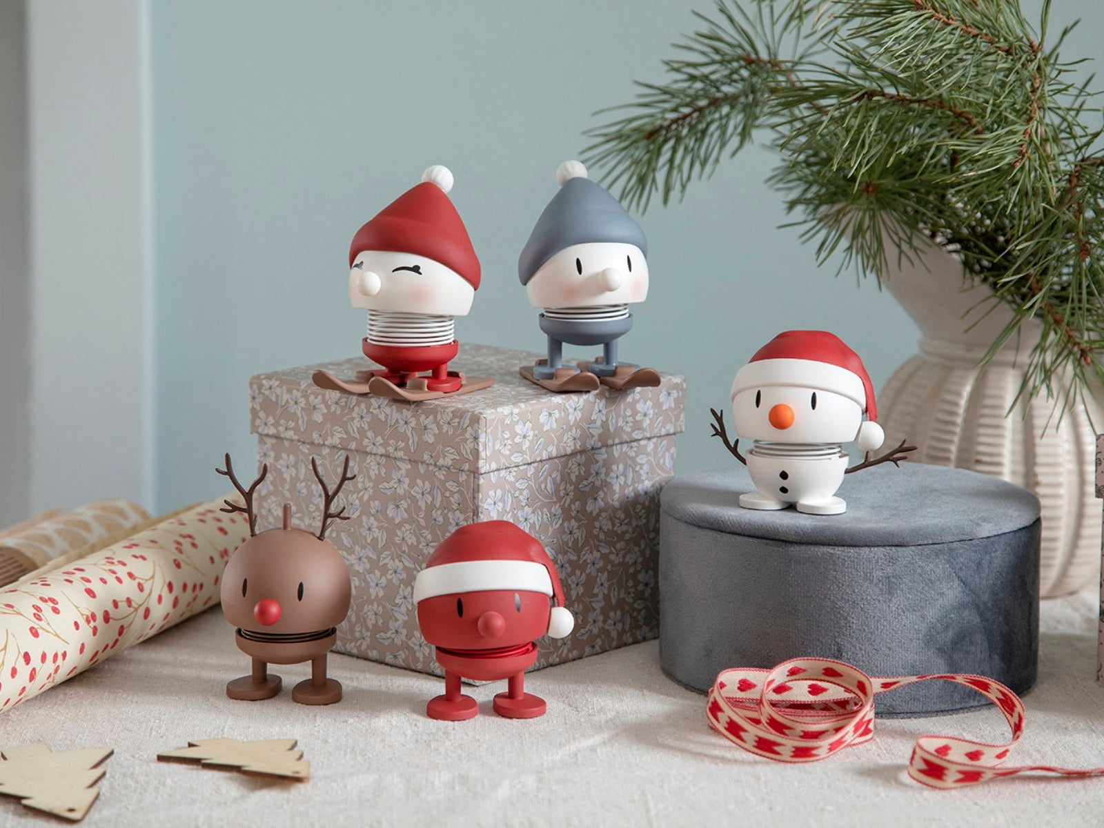 Hoptimist Soft Santa Snowman S white 6,9cm - Produktbild 6