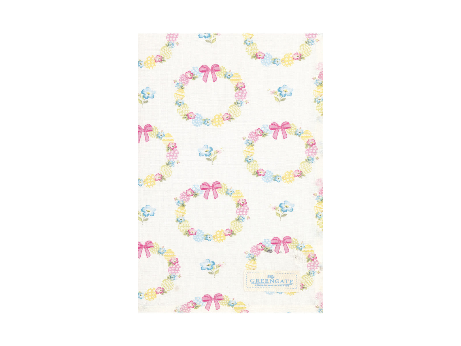 Greengate Sorina Geschirrtuch white 70x50cm Freisteller