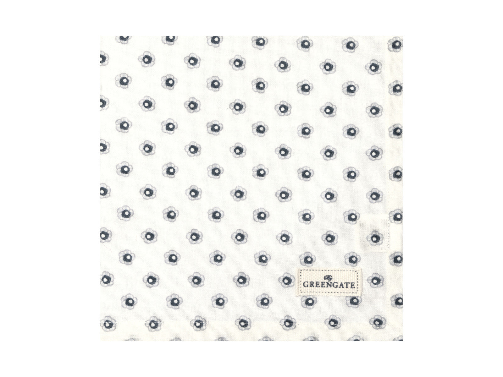 Greengate Malia Stoffserviette white 40x40cm Freisteller