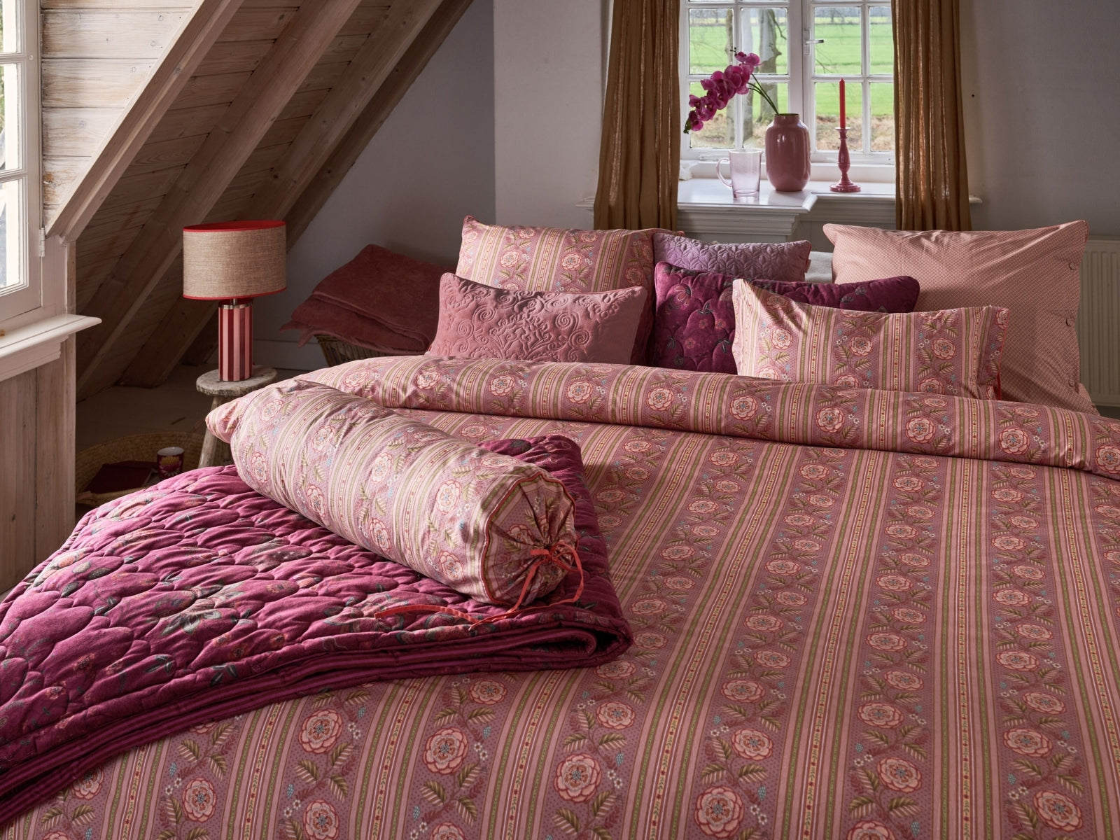 PIP STUDIO Rosa Rani Bettwäsche pink 135x200cm (1 Stück) - Produktbild 4