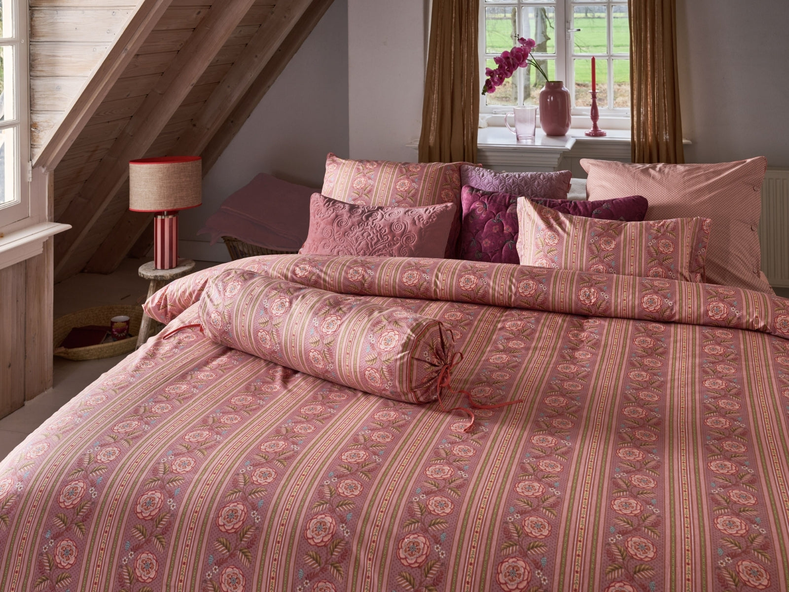 PIP STUDIO Rosa Rani Bettwäsche pink 135x200cm (1 Stück) - Produktbild 2