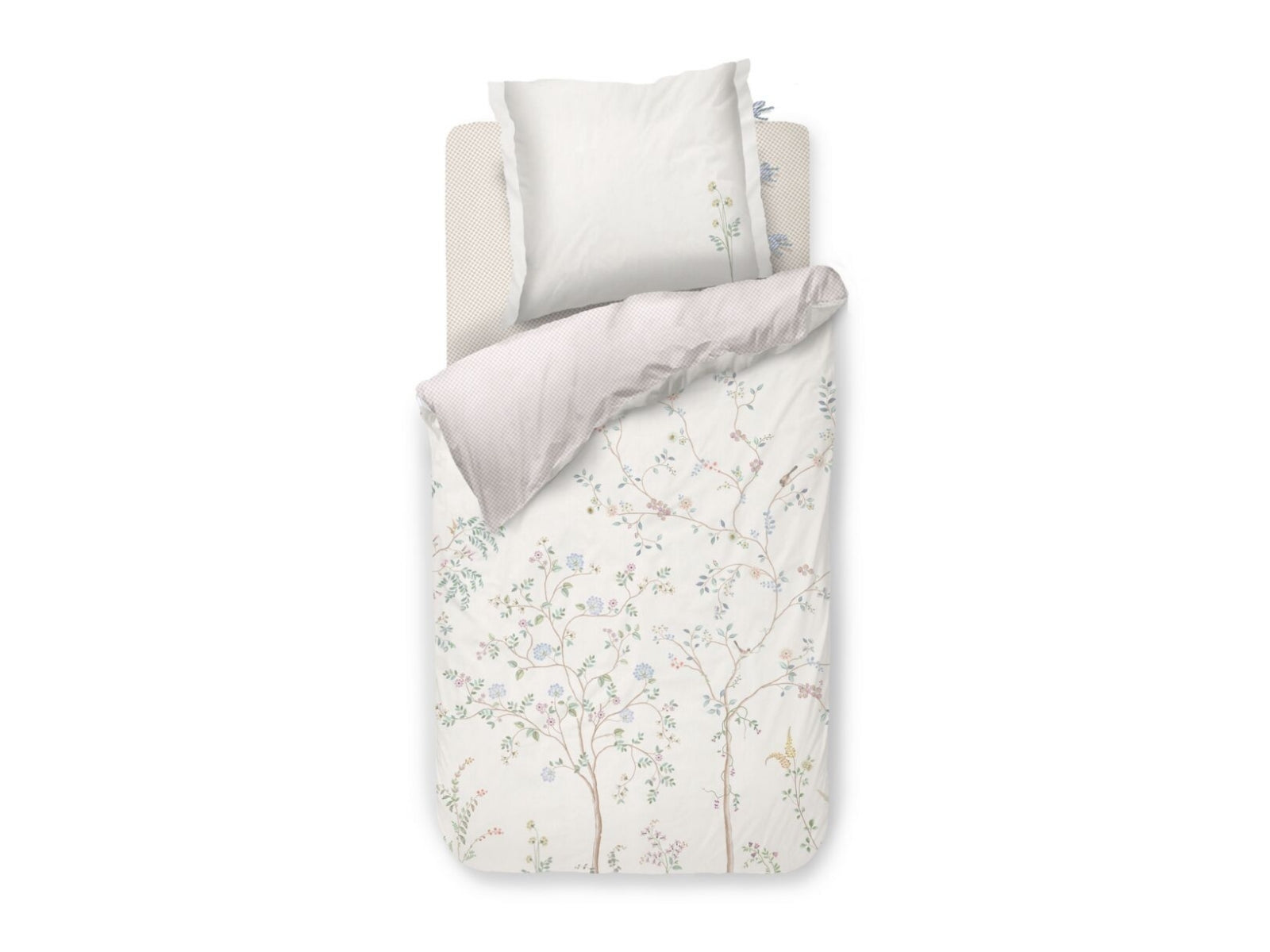 PIP STUDIO Desi Garden Bettwäsche off-white 135x200cm (1 Stück) - Produktbild 1