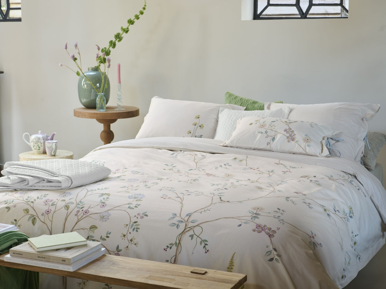 PIP STUDIO Desi Garden Bettwäsche off-white 135x200cm (1 Stück) - Produktbild 2