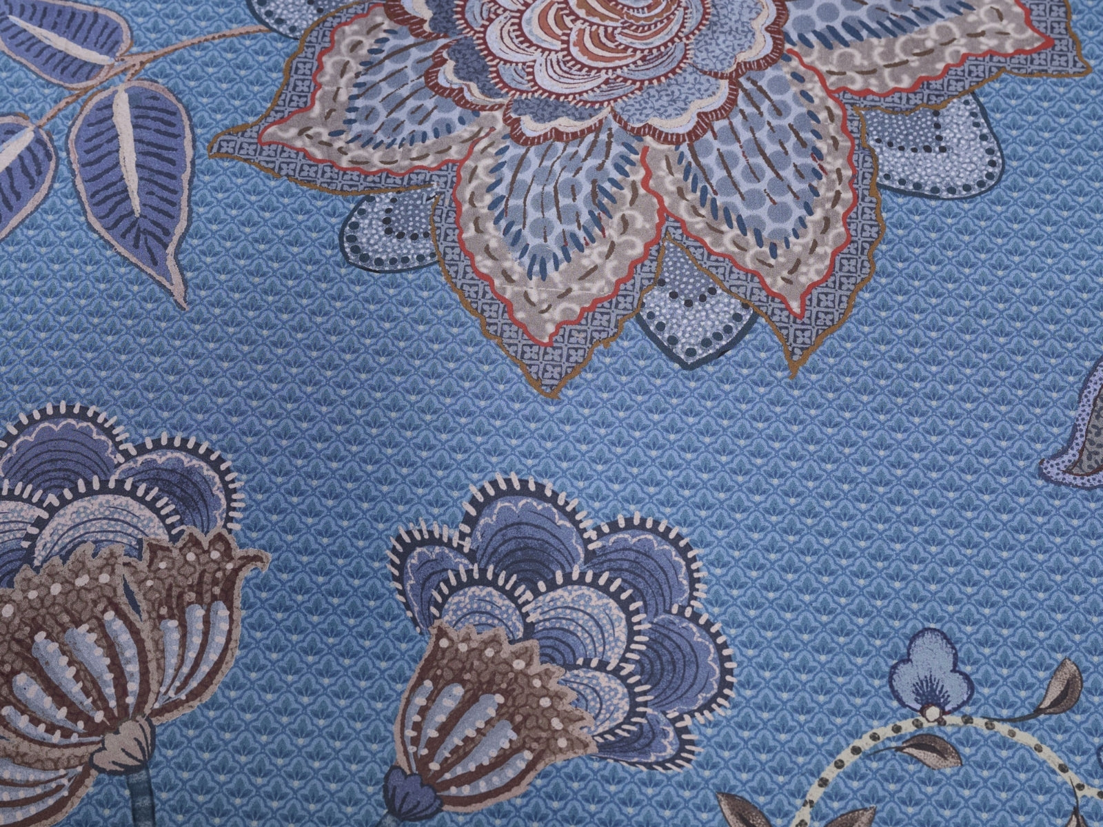 PIP STUDIO Mumbai Night Bettwäsche blau 135x200cm (1 Stück) - Produktbild 5