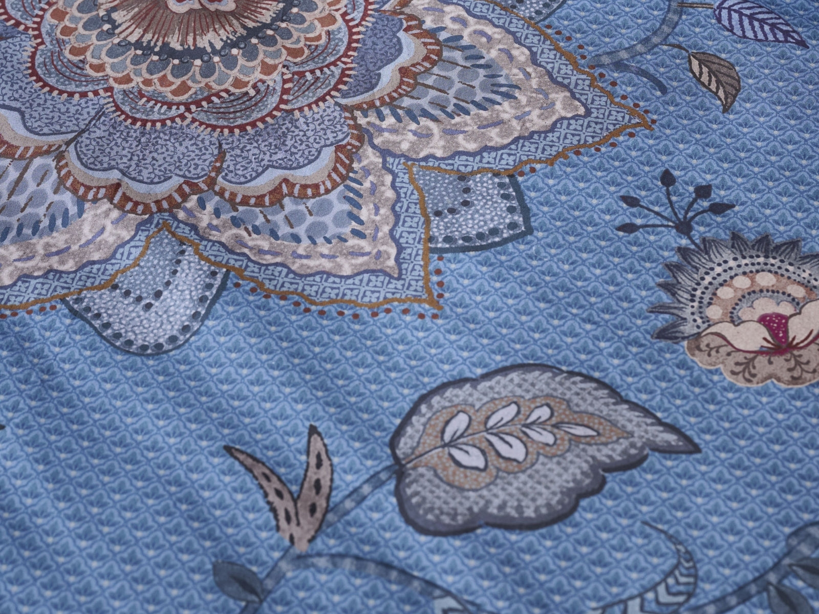PIP STUDIO Mumbai Night Bettwäsche blau 135x200cm (1 Stück) - Produktbild 4