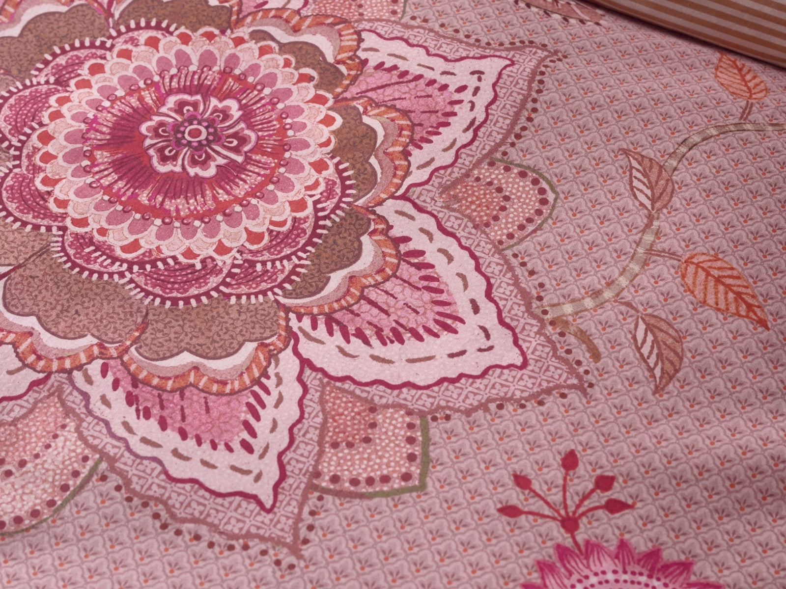 PIP STUDIO Mumbai Night Bettwäsche pink 135x200cm (1 Stück) - Produktbild 5